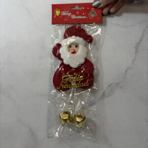 Adorno de navidad, colgante con cascabel