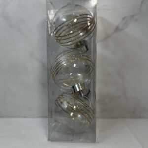 SET 3 BOLAS CHAMPANGE