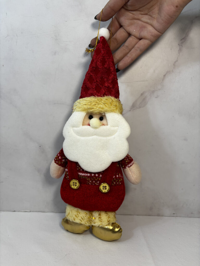 Adorno de navidad, Papá Noel para colgar.