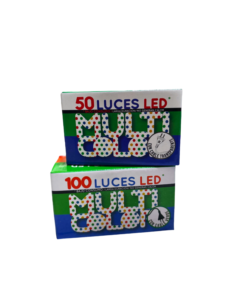 Luces multicolor LED